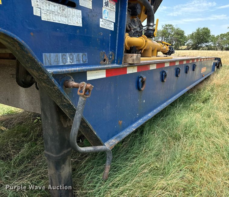 image for item MU9965 2007 Trail-Eze TE80HT48 drop deck hydratail equipment trailer