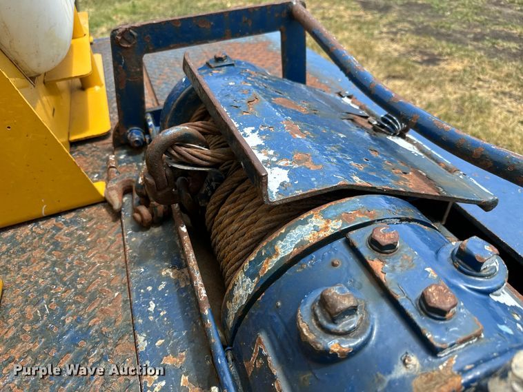 image for item MU9965 2007 Trail-Eze TE80HT48 drop deck hydratail equipment trailer