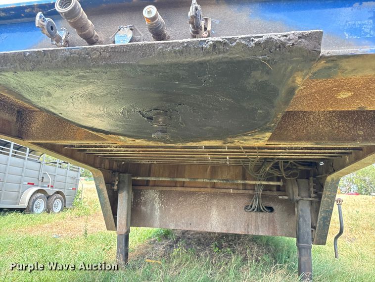 image for item MU9965 2007 Trail-Eze TE80HT48 drop deck hydratail equipment trailer