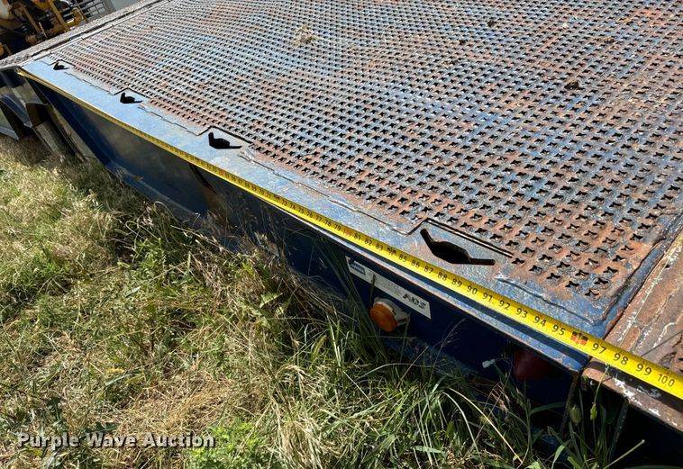 image for item MU9965 2007 Trail-Eze TE80HT48 drop deck hydratail equipment trailer