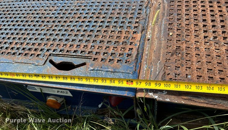 image for item MU9965 2007 Trail-Eze TE80HT48 drop deck hydratail equipment trailer