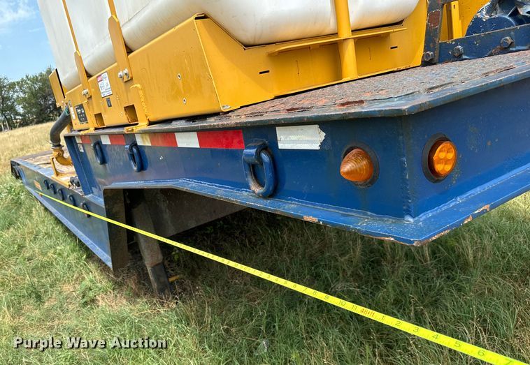 image for item MU9965 2007 Trail-Eze TE80HT48 drop deck hydratail equipment trailer