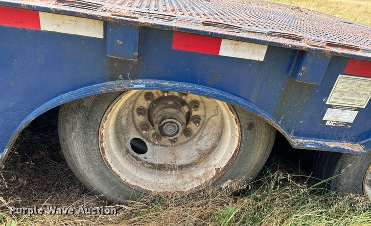 image for item MU9965 2007 Trail-Eze TE80HT48 drop deck hydratail equipment trailer