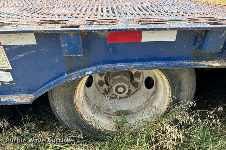 image for item MU9965 2007 Trail-Eze TE80HT48 drop deck hydratail equipment trailer