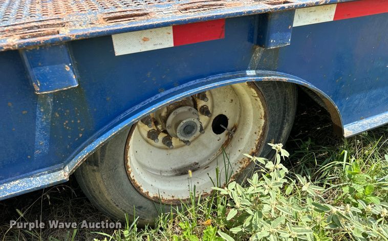 image for item MU9965 2007 Trail-Eze TE80HT48 drop deck hydratail equipment trailer