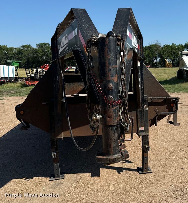 image for item MU9966 2015 Lamar TR5 equipment trailer