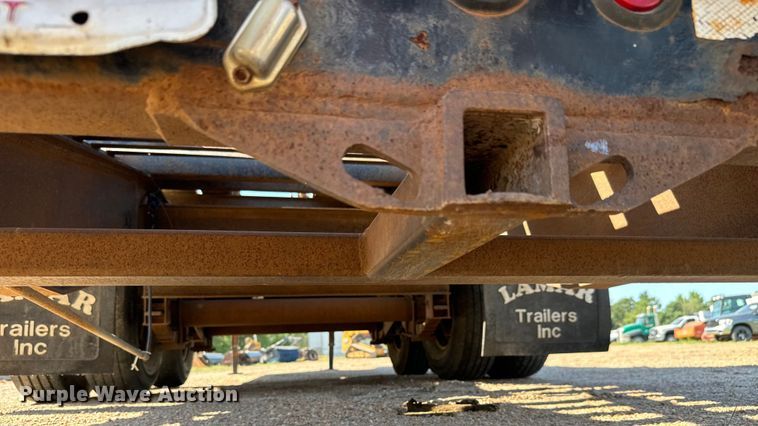 image for item MU9966 2015 Lamar TR5 equipment trailer