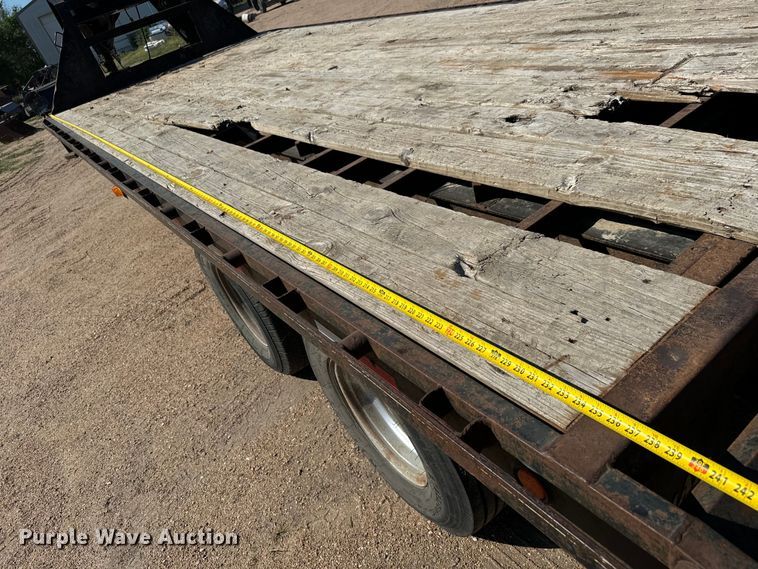image for item MU9966 2015 Lamar TR5 equipment trailer