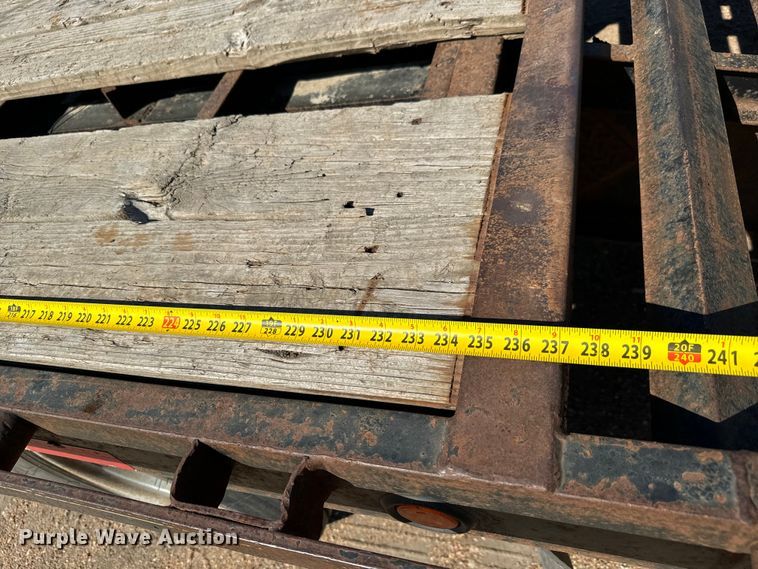 image for item MU9966 2015 Lamar TR5 equipment trailer