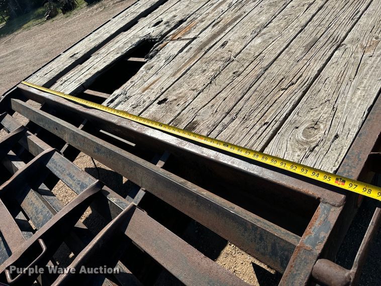 image for item MU9966 2015 Lamar TR5 equipment trailer