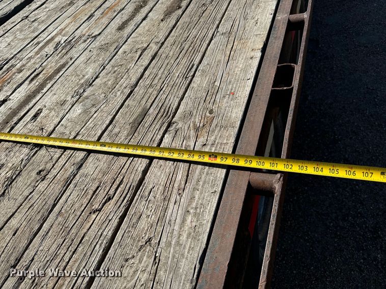 image for item MU9966 2015 Lamar TR5 equipment trailer