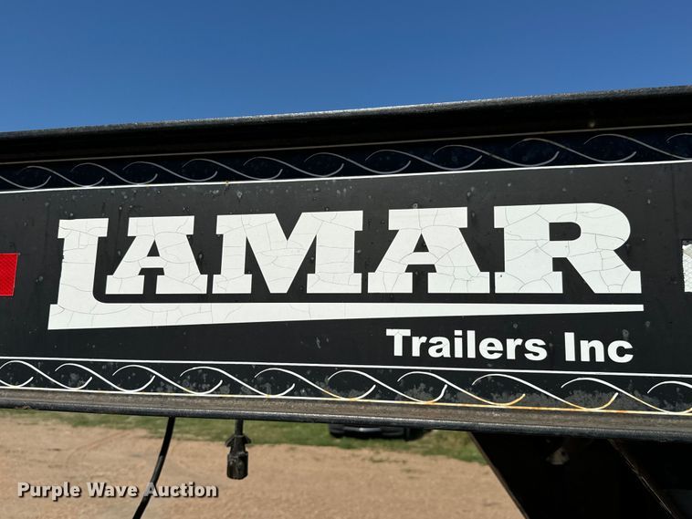 image for item MU9966 2015 Lamar TR5 equipment trailer