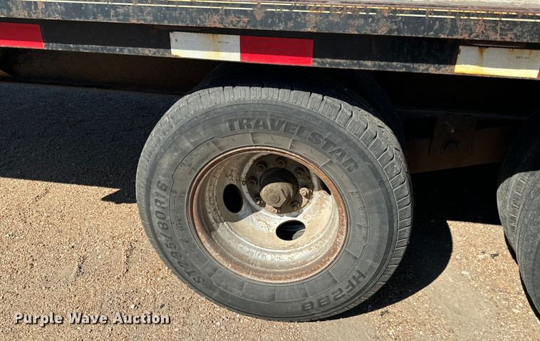 image for item MU9966 2015 Lamar TR5 equipment trailer
