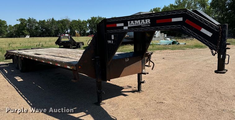 image for item MU9967 2014 Lamar  TR2 equipment trailer