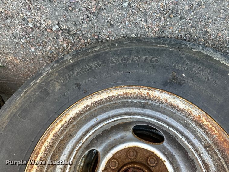 image for item MU9967 2014 Lamar  TR2 equipment trailer