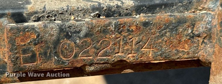 image for item MU9967 2014 Lamar  TR2 equipment trailer