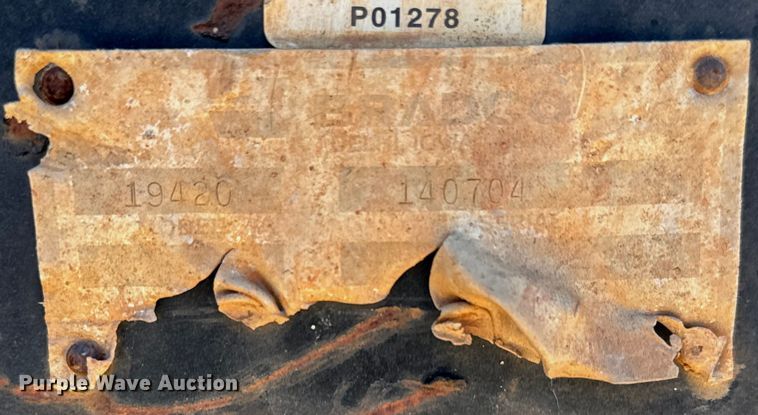 image for item MU9970 Bradco skid steer bucket