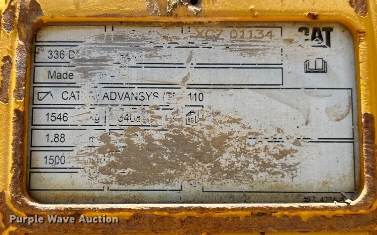 image for item MU9976 Caterpillar  excavator bucket