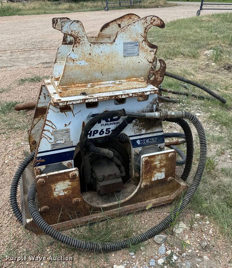 image for item MU9987 FRD Furukawa HP65-II mini excavator plate compactor