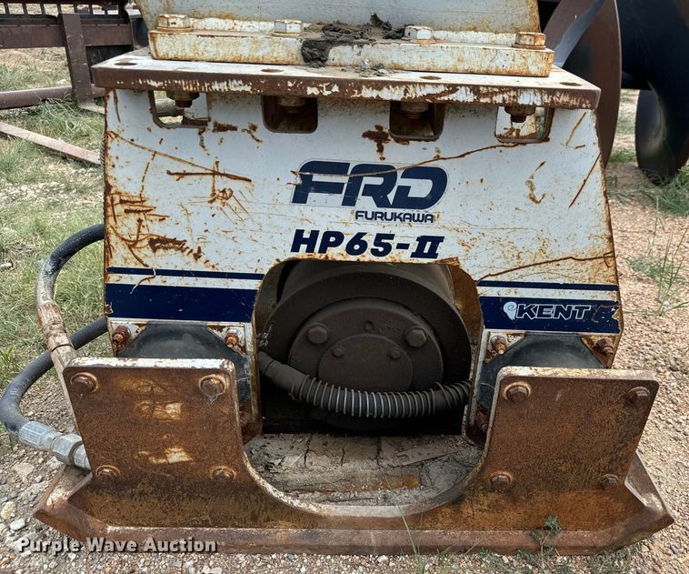 image for item MU9987 FRD Furukawa HP65-II mini excavator plate compactor