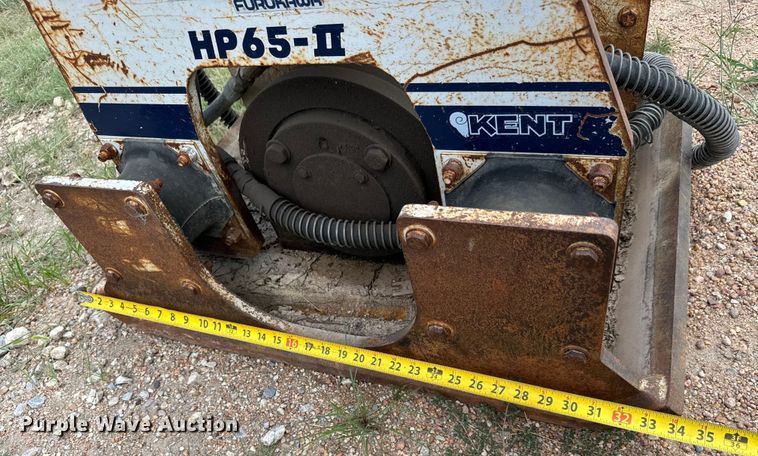 image for item MU9987 FRD Furukawa HP65-II mini excavator plate compactor