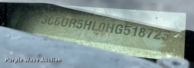 image for item MV9001 2017 Dodge Ram 2500HD Crew Cab pickup truck