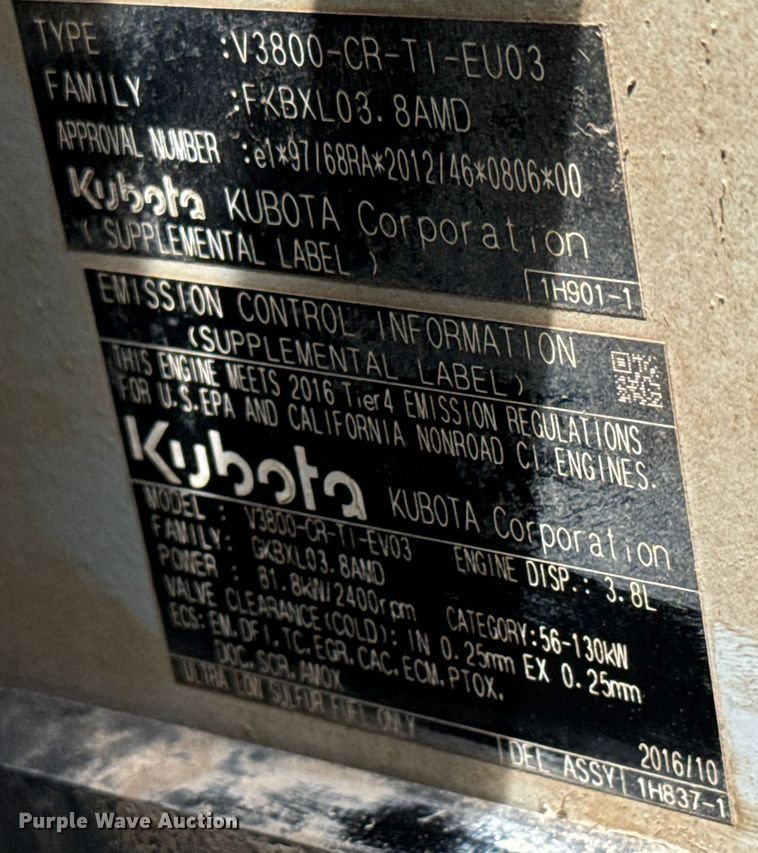 image for item MV9002 Takeuchi TL12R-2 tracked skid steer loader