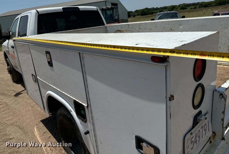 image for item MV9003 2017 Dodge Ram 3500HD Crew Cab utility bed pickup truck