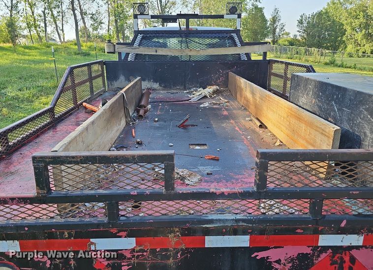 image for item DK0668 2012 Ford F550 Super Duty XL SuperCab flatbed truck