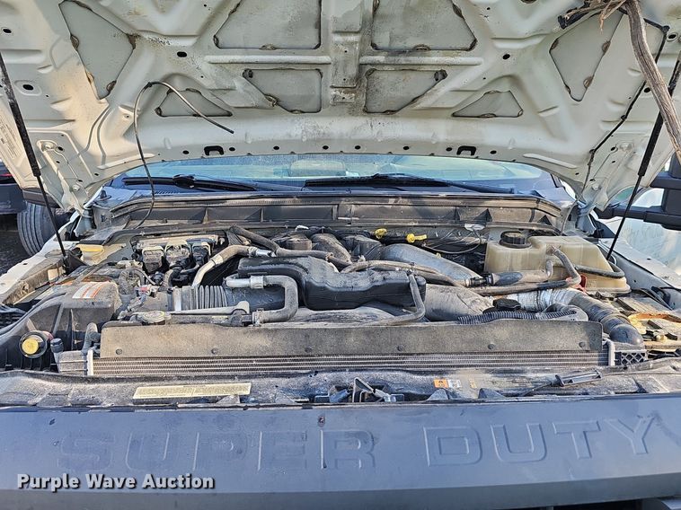 image for item DK0668 2012 Ford F550 Super Duty XL SuperCab flatbed truck