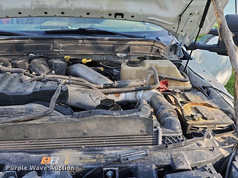 image for item DK0668 2012 Ford F550 Super Duty XL SuperCab flatbed truck