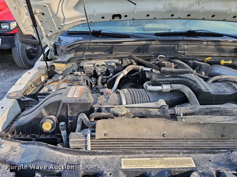 image for item DK0668 2012 Ford F550 Super Duty XL SuperCab flatbed truck