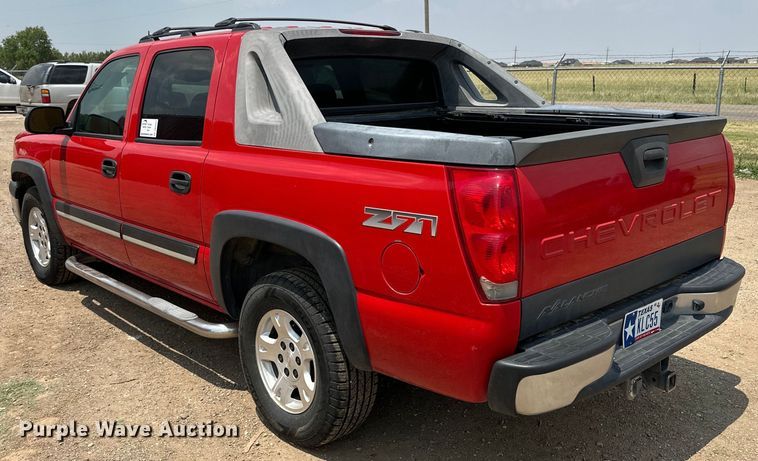 image for item DK6937 2005 Chevrolet Avalanche Crew Cab pickup truck