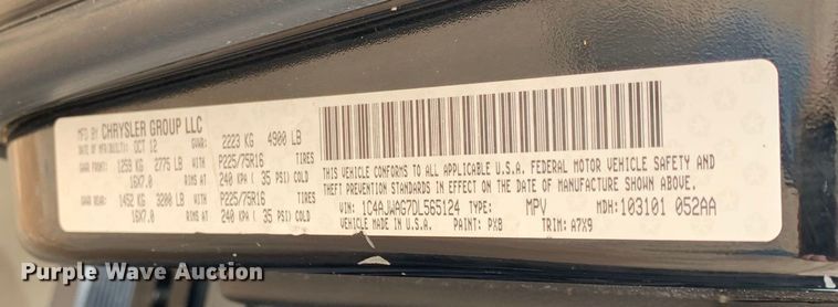 image for item DM7943 2013 Jeep Wrangler Sport SUV