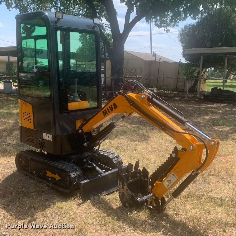 image for item DM7944 2023 Miva VA13C mini excavator