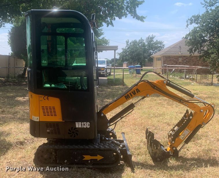 image for item DM7944 2023 Miva VA13C mini excavator