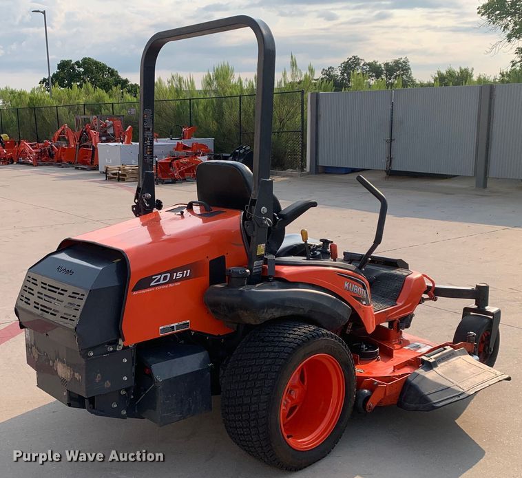 image for item DM7946 Kubota  ZD1511LF ZTR lawn mower