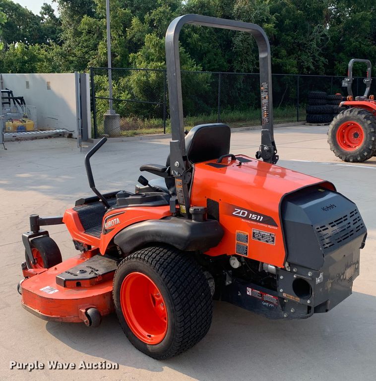 image for item DM7946 Kubota  ZD1511LF ZTR lawn mower