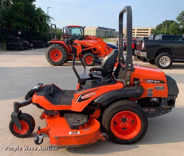 image for item DM7946 Kubota  ZD1511LF ZTR lawn mower