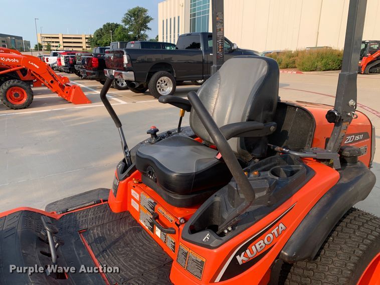 image for item DM7946 Kubota  ZD1511LF ZTR lawn mower