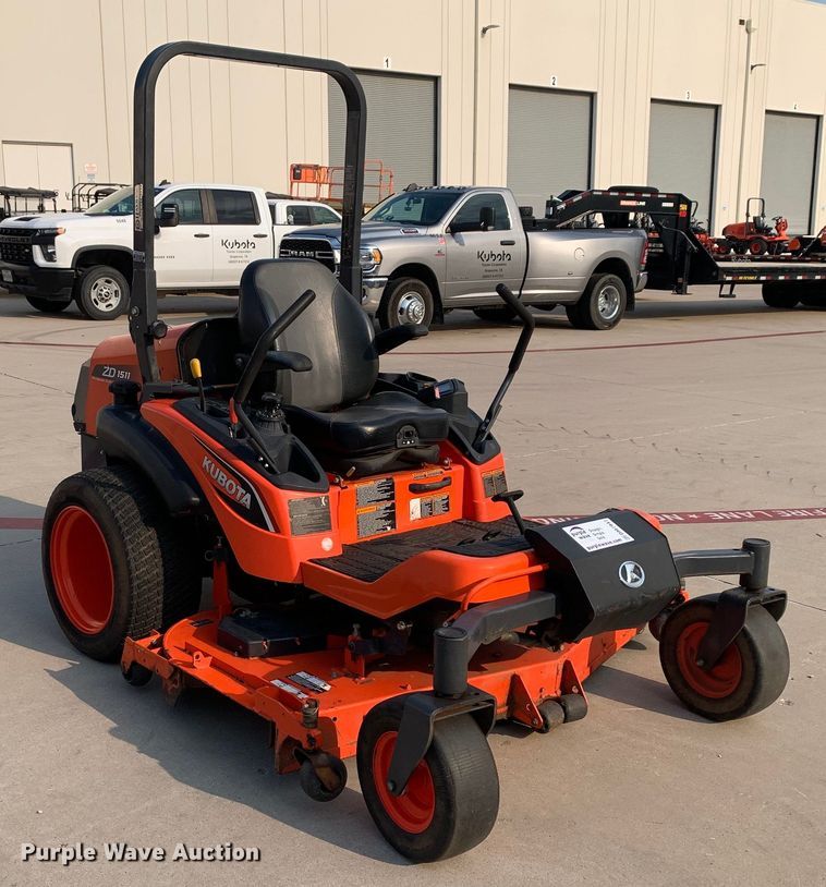 image for item DM7947 Kubota  ZD1511LF ZTR lawn mower