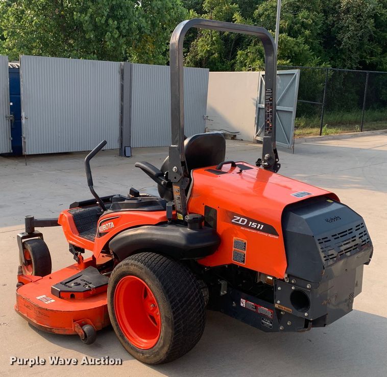 image for item DM7947 Kubota  ZD1511LF ZTR lawn mower