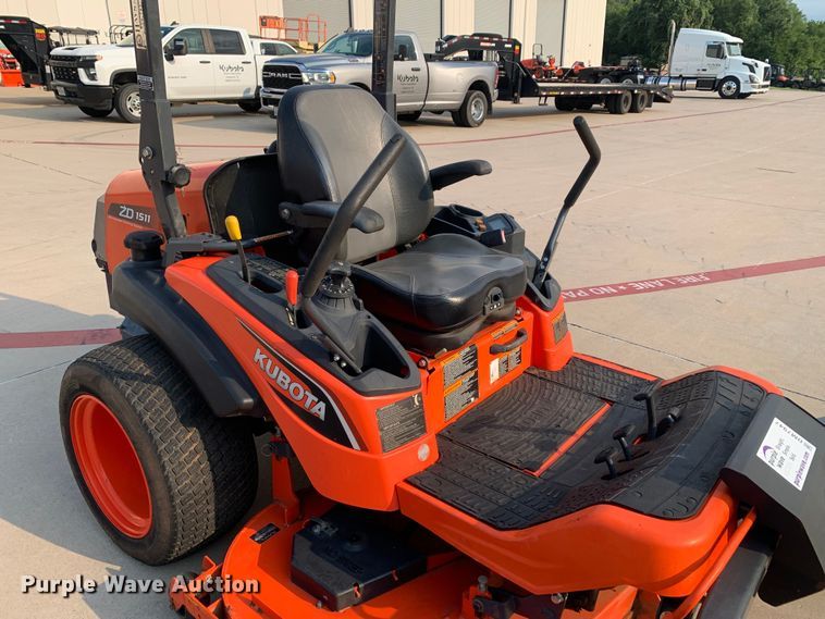 image for item DM7947 Kubota  ZD1511LF ZTR lawn mower