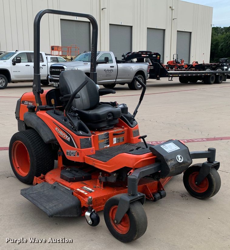 image for item DM7948 Kubota  ZD1511LF ZTR lawn mower