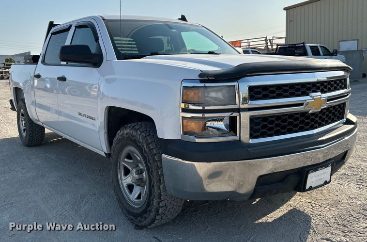 image for item DO6603 2015 Chevrolet  Silverado 1500 Crew Cab pickup truck
