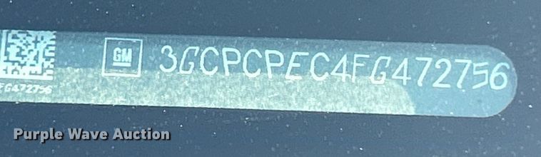 image for item DO6603 2015 Chevrolet  Silverado 1500 Crew Cab pickup truck