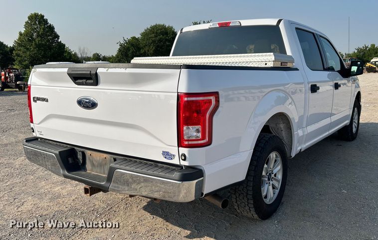 image for item DO6622 2017 Ford F150 XLT SuperCrew pickup truck
