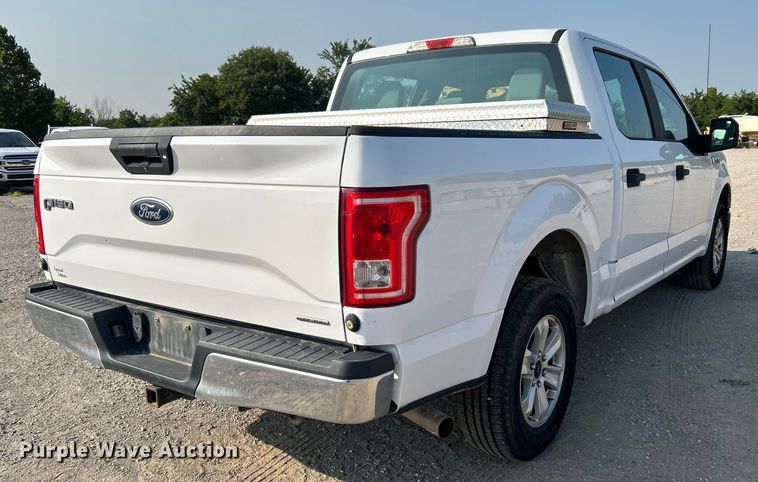 image for item DO6623 2016 Ford F150 XL SuperCrew pickup truck