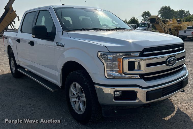 image for item DO6625 2018 Ford F150 XLT SuperCrew pickup truck