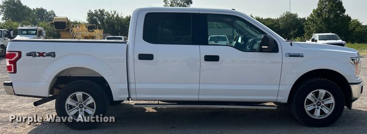 image for item DO6625 2018 Ford F150 XLT SuperCrew pickup truck